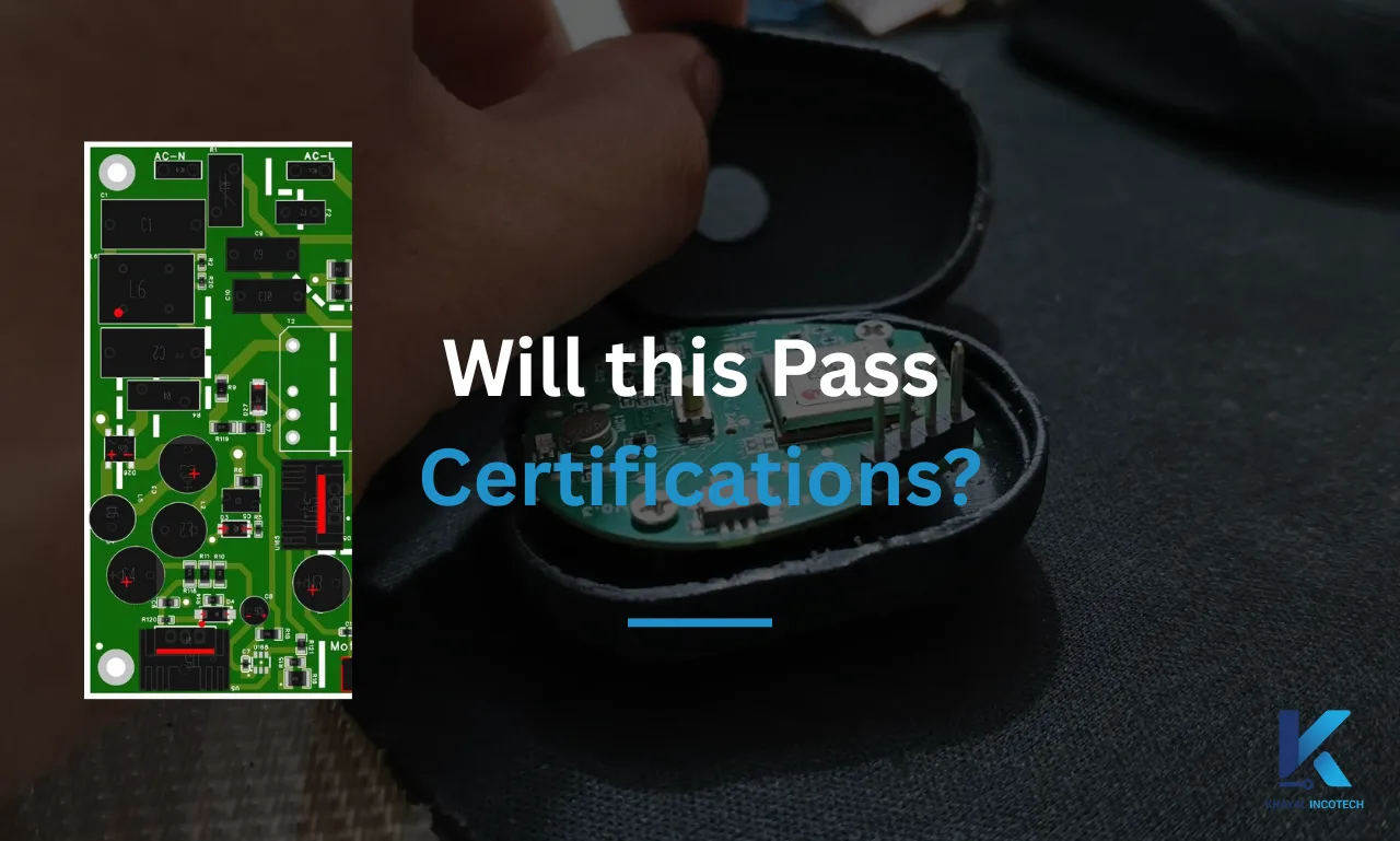 Certification layout for PCB and a wearable device 